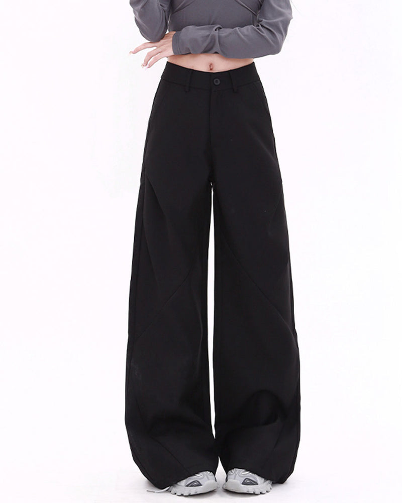 black wide leg pants boogzel clothing