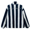 blokette stripe fleece jacket boogzel clothing