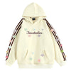 Blokette Aesthetic Floral Embroidery Hoodie