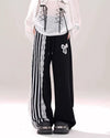 blokette aesthetic striped pants boogzel clothing