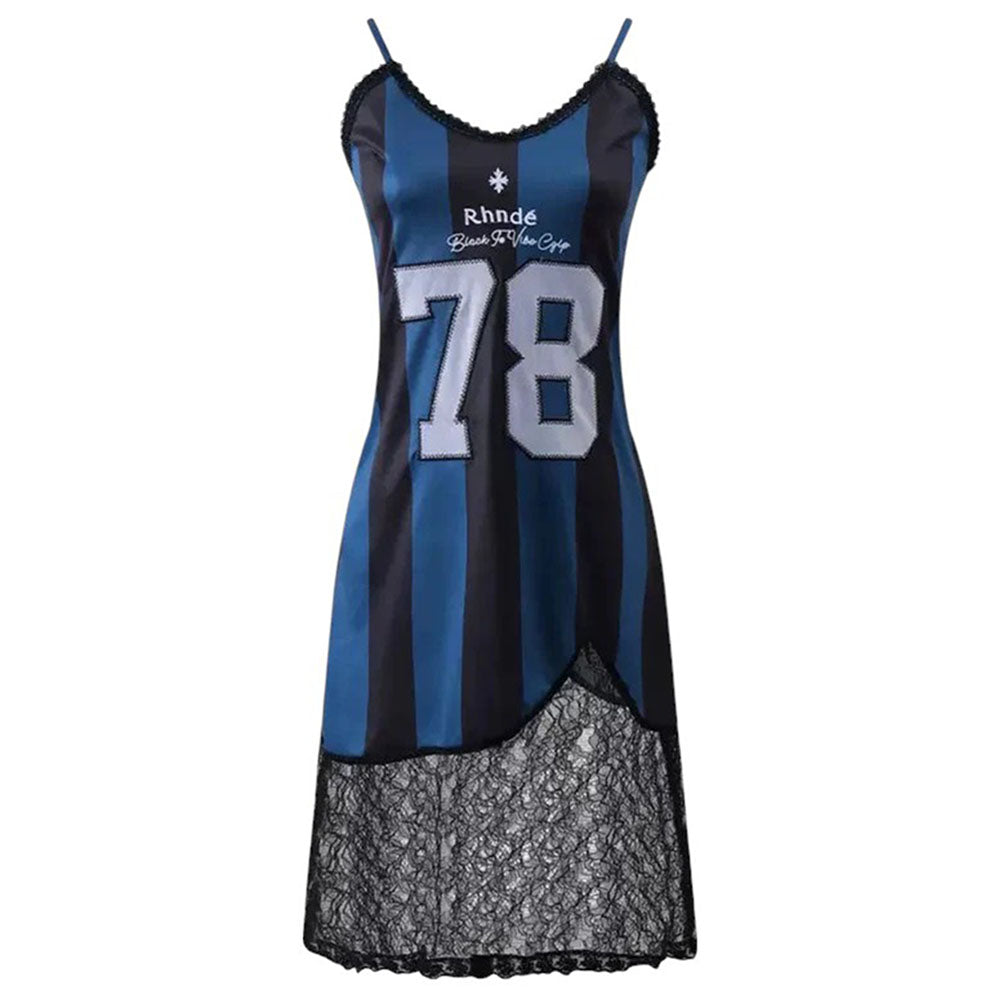 blokette core 78 lace trim dress boogzel clothing