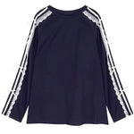 blokette side stripe lace long sleeve boogzel clothing