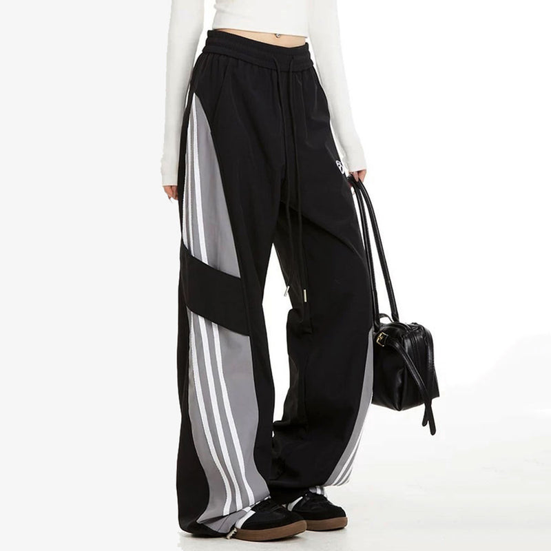 blokette style cargo stripe pants boogzel clothing