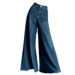 blue Flare Jeans boogzel clothing