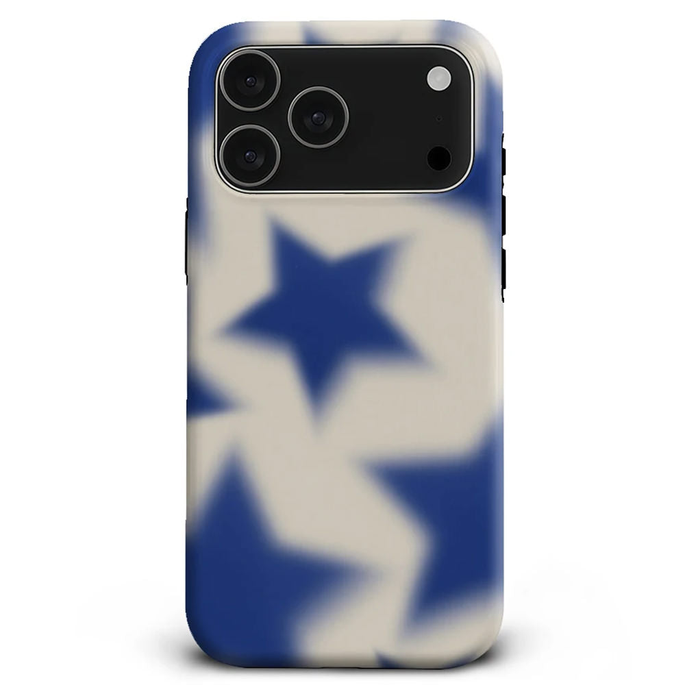 blue star print y2k iphone case boogzel clothing