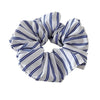 blue stripe scrunchie boogzel clothing