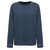 blue striped long sleeve tshirt boogzel clothing