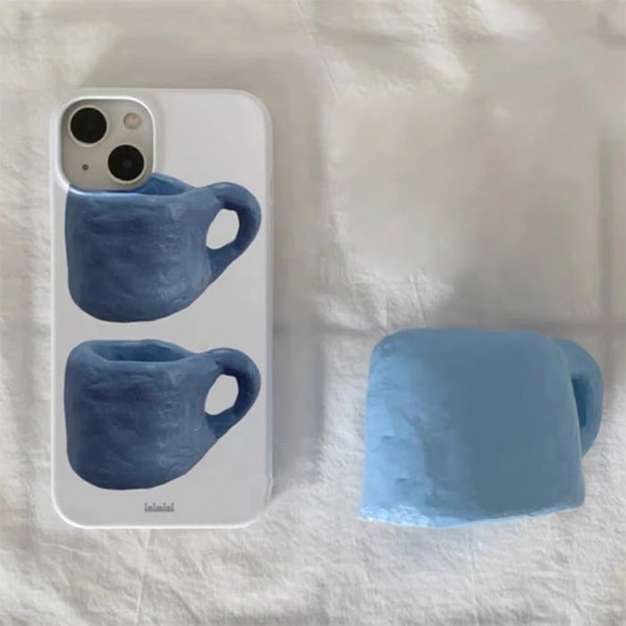 Blue Mugs iPhone Case
