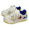 blue yellow aesthetic star sneakers boogzel clothing