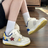 blue yellow aesthetic star sneakers boogzel clothing