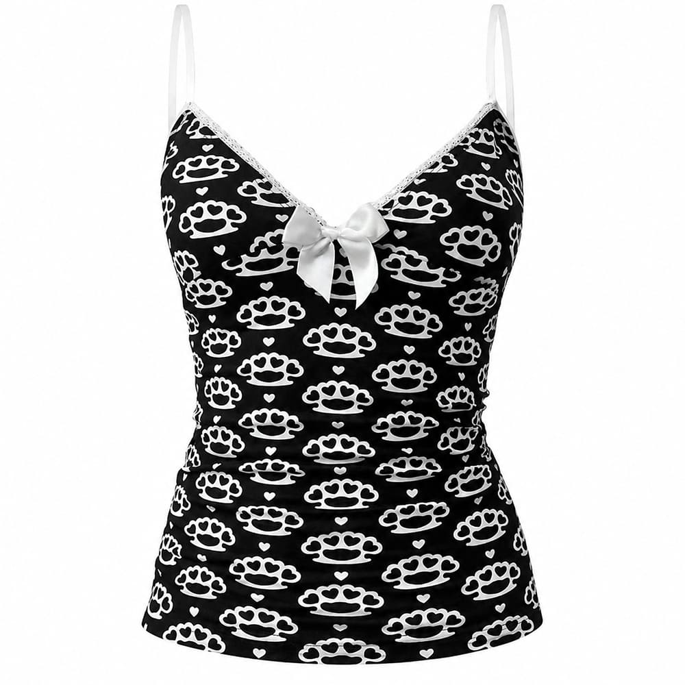 bow cami top boogzel clothing