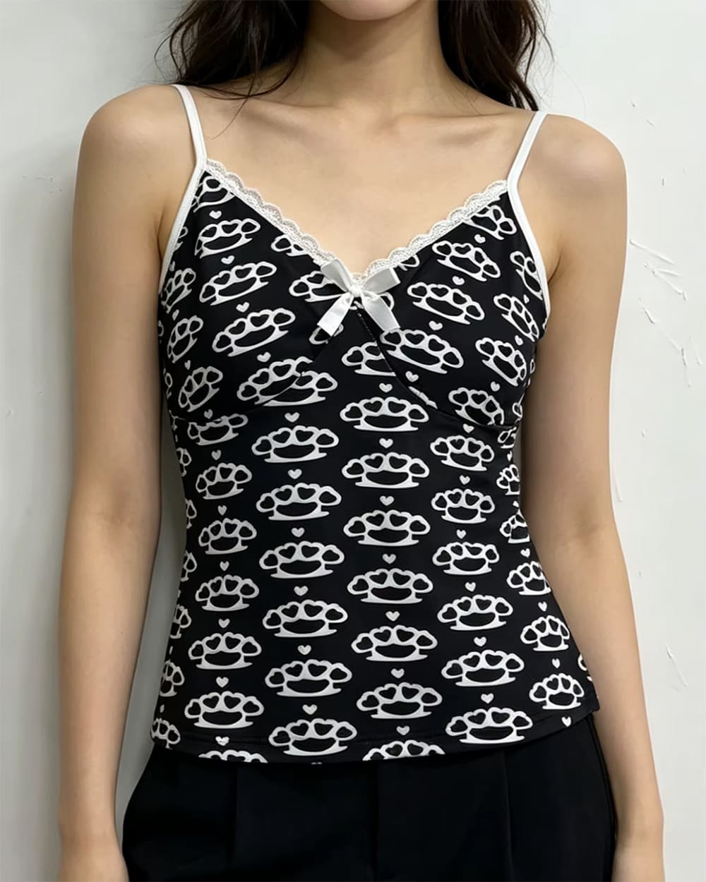 bow cami top boogzel clothing