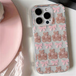 bow bear iphone case boogzel clothing