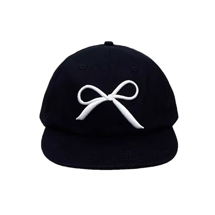 bow embroidery cap boogzel  clothing