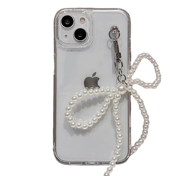 bowknot pearl iphone case boogzel clothing