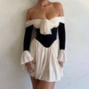 coquette off shoulder dress boogzel clothing