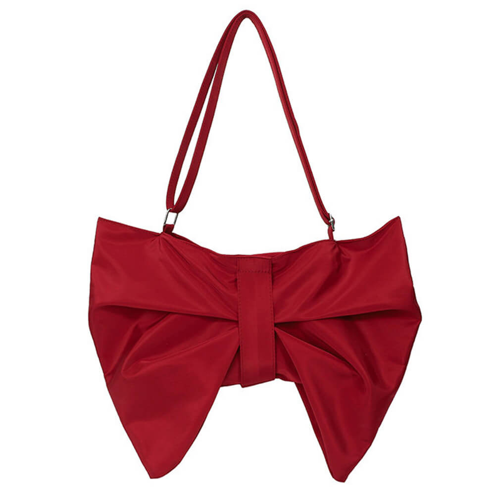bow shaped mini shoulder bag boogzel clothing