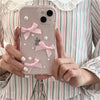 bows pearl iphone case boogzel clothing