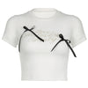 bows white crop top boogzel clothing