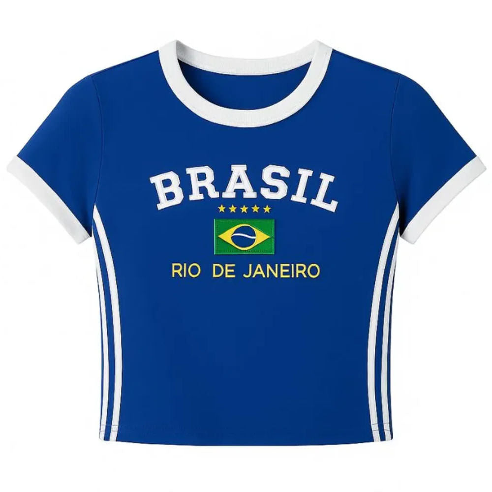 brazil rio de janeiro baby tee boogzel clothing