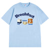 breakfast aesthetic graphic t-shirt boogzel clothing