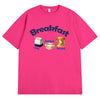 breakfast aesthetic graphic t-shirt boogzel clothing