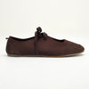 brown flat ballet shoes boogzel clothing