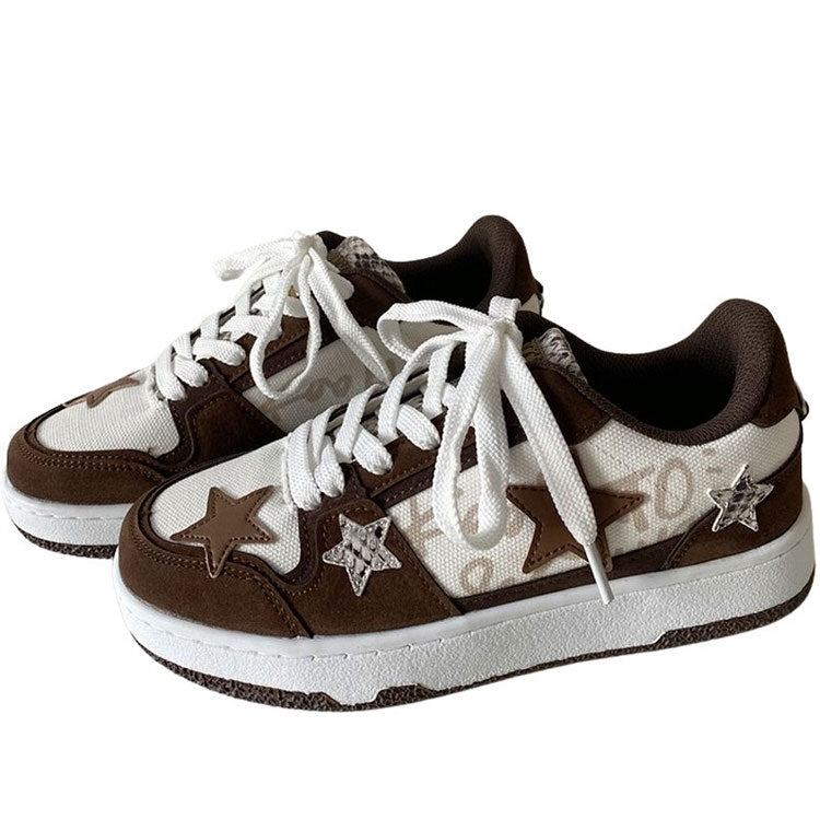 brown sneakers-boogzel-clothing