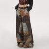 brown wide leg baggy pants boogzel clothing