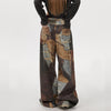 brown wide leg baggy pants boogzel clothing