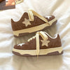 brown star sneakers boogzel clothing