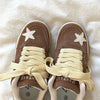 brown star sneakers boogzel clothing