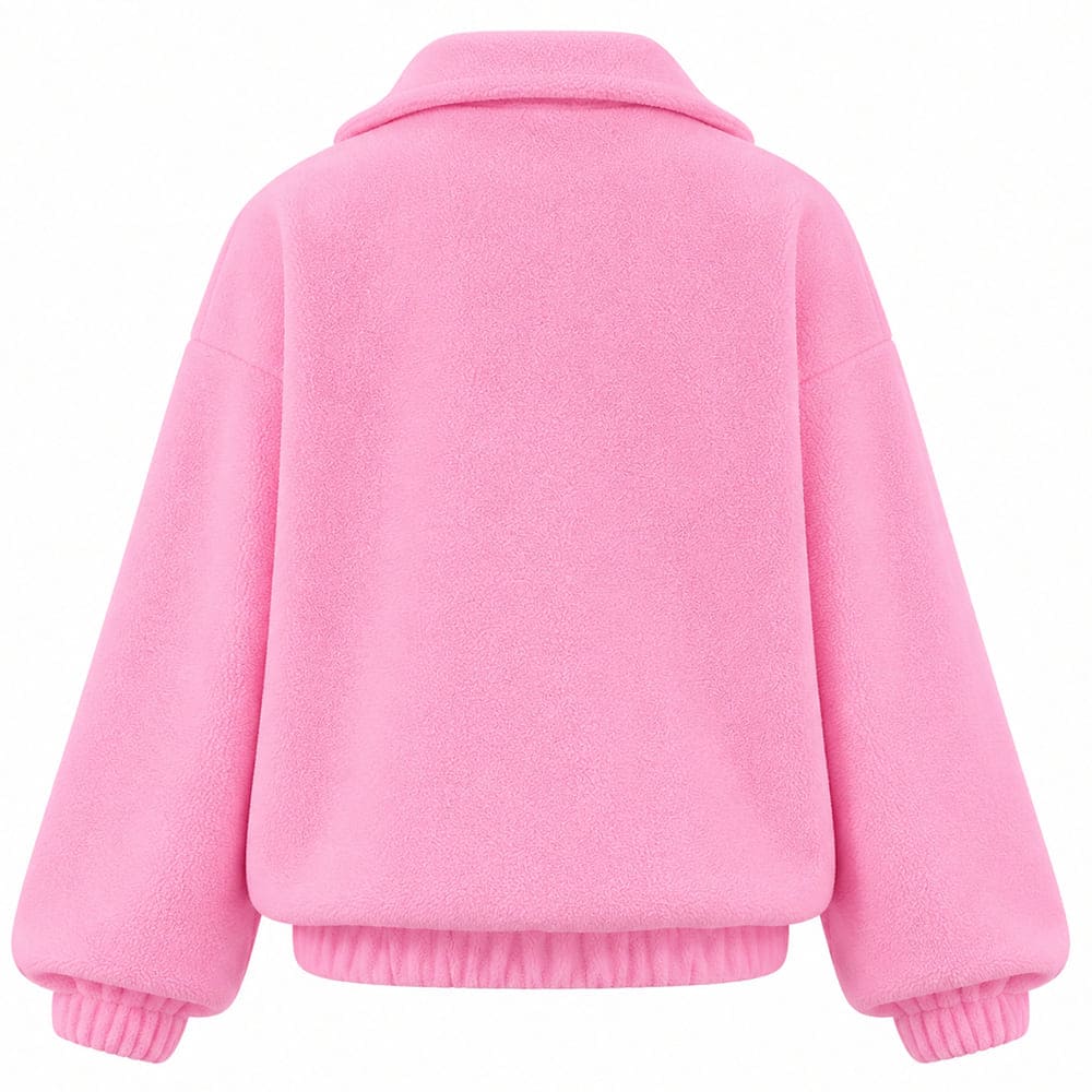 bubblegum pink fleece sweatshirt boogzel clothing