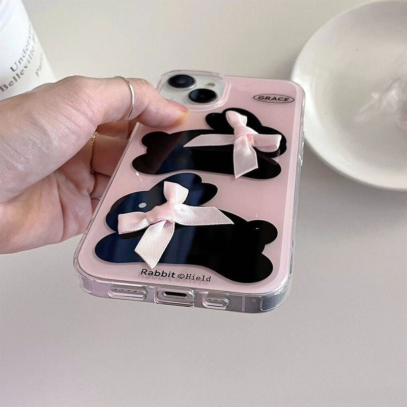 bunny bows iphone case boogzel clothing