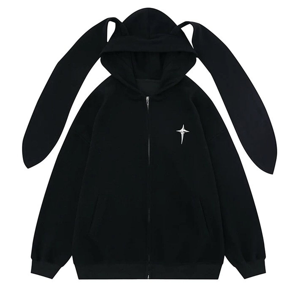 bunny ears hoodie boogzel clothing