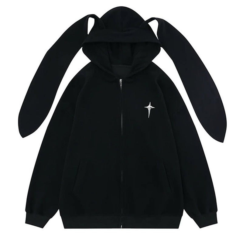 bunny ears hoodie boogzel clothing