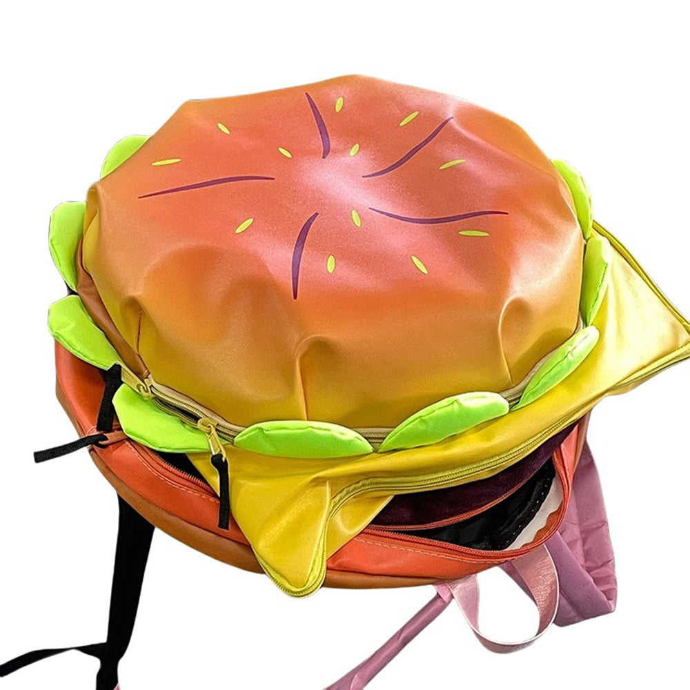 burger backpack mini LOUNGEFLY Sanrio Hello Kitty ShopHippo while the front pocket Bob's Burgers Restaurant Mini-Backpack
