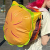 burger shaped backpack boogzel clothing