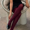 burgundy tights boogzel clothing