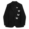 butterfly black blazer boogzel clothing