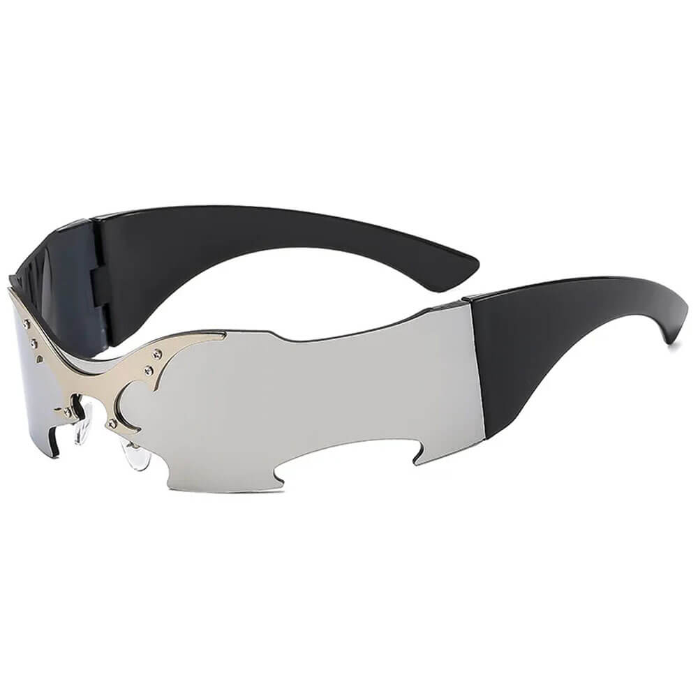 butterfly effect futuristic shield sunglasses boogzel clothing