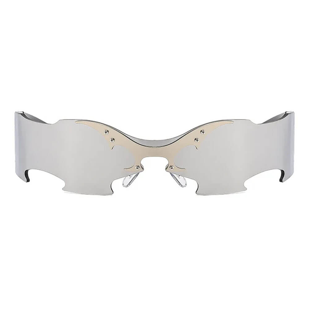 butterfly effect futuristic shield sunglasses boogzel clothing