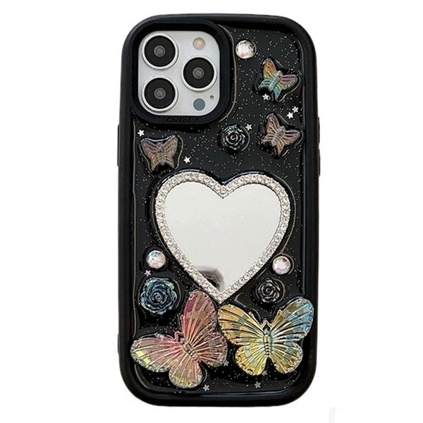 butterfly mirror iphone case boogzel clothing