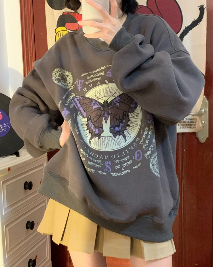 Witchy Butterfly Sweatshirt