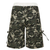 camouflage bow side cargo shorts boogzel clothing