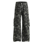 camouflage wide leg cargo pants boogzel clothing