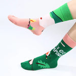 camping print socks boogzel clothing