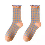 candy fairy plaid socks boogzel clothing