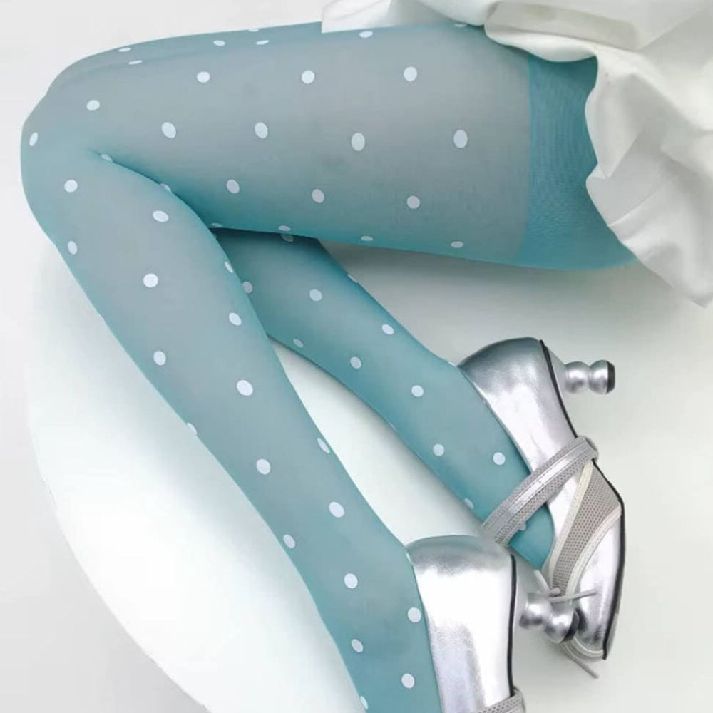 candy girl polka dot tights boogzel clothing