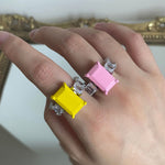 candy pastel rings boogzel clothing